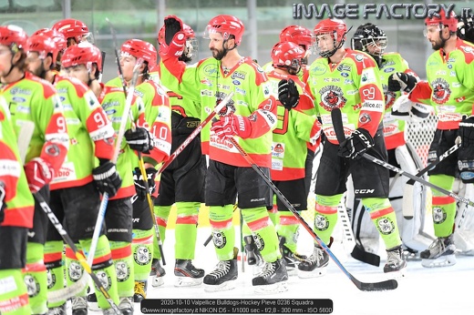 2020-10-10 Valpellice Bulldogs-Hockey Pieve 0236 Squadra